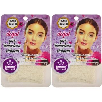 Derma Naturel 2xMS-32 Yüz Temizleme Eldiveni