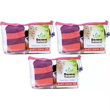 Derma Naturel 3x4 Parça Banyo Bakım Seti