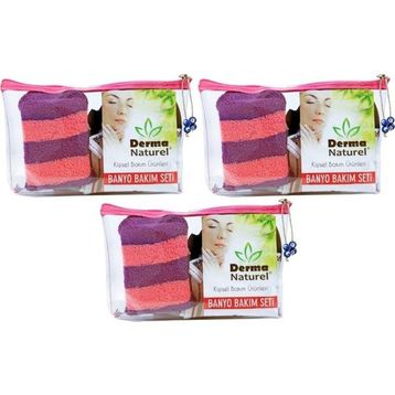 Derma Naturel 3x4 Parça Banyo Bakım Seti