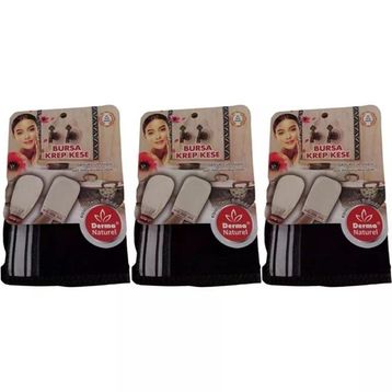Derma Naturel 3xMS 28 Siyah Krep Kese