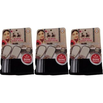 Derma Naturel 3xMS 28 Siyah Krep Kese