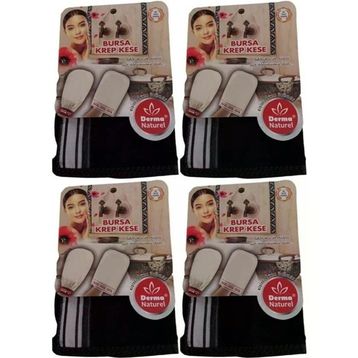 Derma Naturel 4xMS 28 Siyah Krep Kese