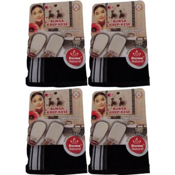 Derma Naturel 4xMS 28 Siyah Krep Kese