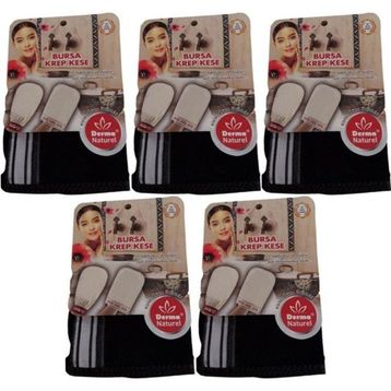 Derma Naturel 5xMS 28 Siyah Krep Kese