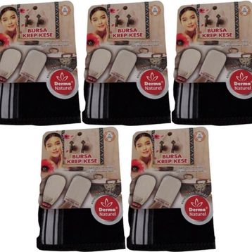 Derma Naturel 5xMS 28 Siyah Krep Kese