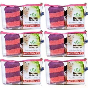 Derma Naturel 6x4 Parça Banyo Bakım Seti