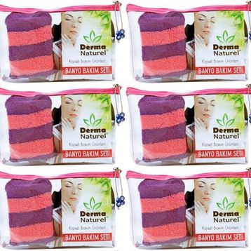 Derma Naturel 6x4 Parça Banyo Bakım Seti