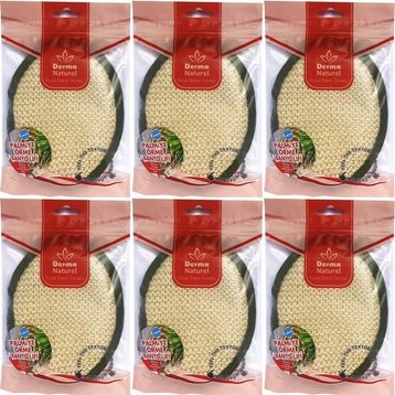 Derma Naturel 6xMS-02 Örme Banyo-Yüz Lifi