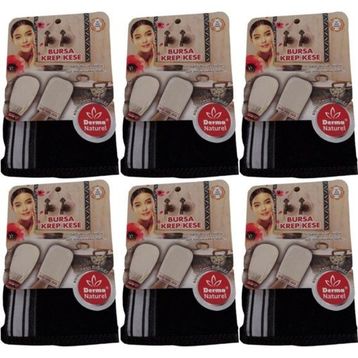Derma Naturel 6xMS 28 Siyah Krep Kese