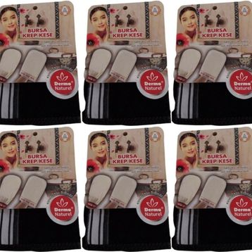 Derma Naturel 6xMS 28 Siyah Krep Kese