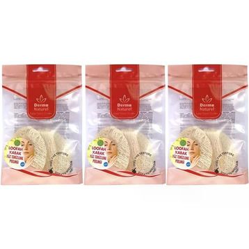Derma Naturel Loofah 3xMS-06 Yüz Temizleme Lifi