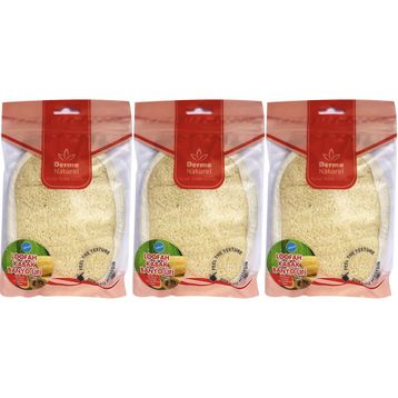 Derma Naturel Loofah 3xMS-10 Kabak Banyo ve Yüz Lifi
