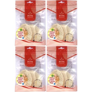 Derma Naturel Loofah 4xMS-06 Yüz Temizleme Lifi
