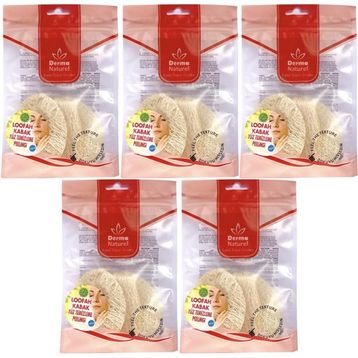 Derma Naturel Loofah 5xMS-06 Yüz Temizleme Lifi