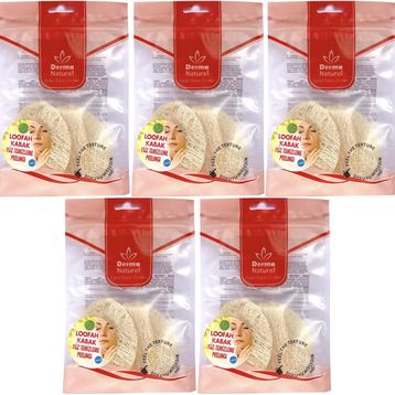 Derma Naturel Loofah 5xMS-06 Yüz Temizleme Lifi
