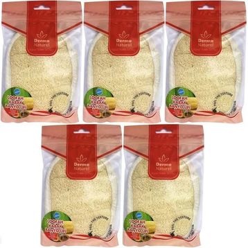 Derma Naturel Loofah 5xMS-10 Kabak Banyo ve Yüz Lifi