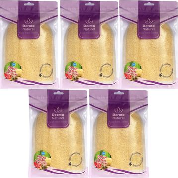 Derma Naturel Loofah Kabak Havlu 5xMS-11 Banyo Eldiveni