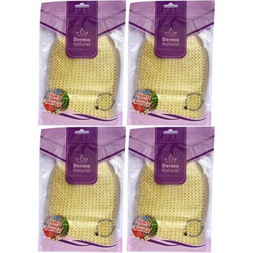 Derma Naturel Palmiye Lifi Örme 4xMS-04 Banyo Eldiveni
