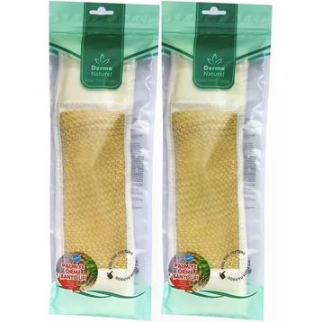 Derma Naturel Palmiye Örme İpli 8x24 cm 2'li Banyo Kemeri