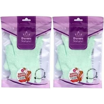 Derma Naturel Parmaklı 2xMS-23 Banyo Eldiveni