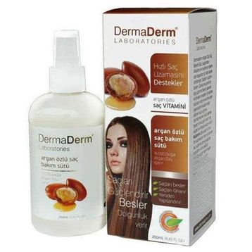 Dermaderm 250 ml Argan Yağı Özlü Saç Bakım Sütü