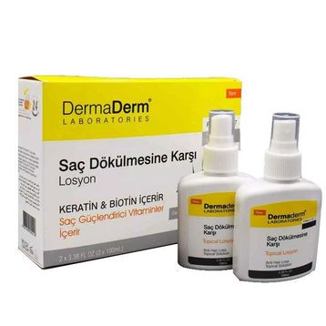 Dermaderm 250 ml Formula HD-77 Saç Dökülmesine Karşı Topical Solusyon