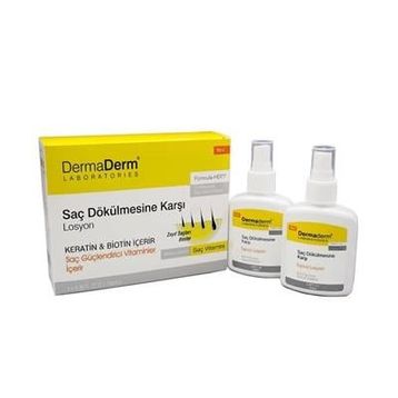 Dermaderm 250 ml Formula HD-77 Saç Dökülmesine Karşı Topical Solusyon