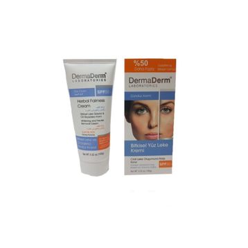 Dermaderm Spf 50 100 gr Bitkisel Leke Giderici Gündüz Kremi