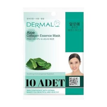 Dermal 10x23 gr Aloe Özlü Kolajen Yüz Maskesi