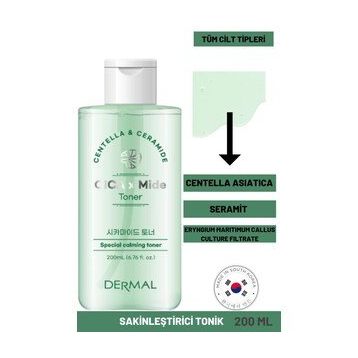 Dermal 200 ml CICA x Mide Sakinleştirici Tonik