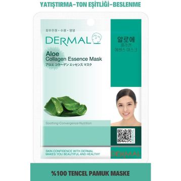 Dermal 23 gr Aloe Özlü Kollajen Maskesi