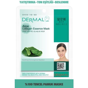 Dermal 23 gr Aloe Özlü Kollajen Maskesi
