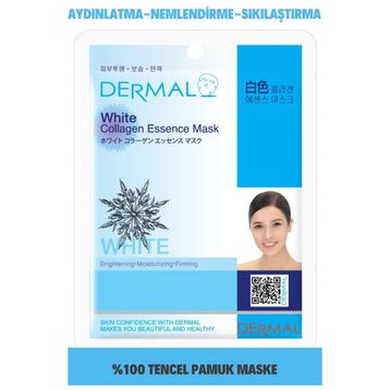 Dermal 23 gr Beyaz Kollajen Maskesi