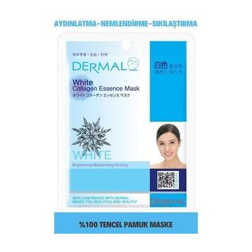 Dermal 23 gr Beyaz Kollajen Maskesi