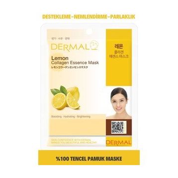 Dermal 23 gr Limon Özlü Kollajen Maskesi
