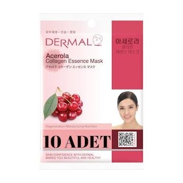Dermal Barbados Kirazı Özlü Kolajen 10x23 gr Maske