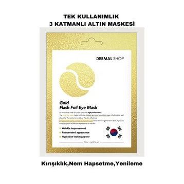 Dermal Gold Flash Foil 4 gr Göz Maskesi
