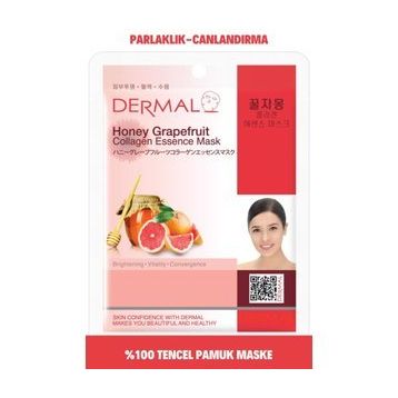 Dermal Honey Grapefruit Collagen Essence Maske