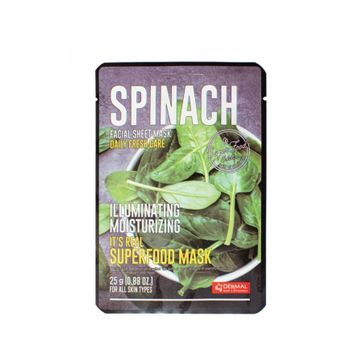 Dermal Spinach Facial Sheet Maske