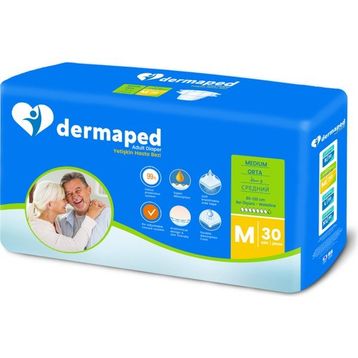 Dermaped 30'lu Bel Bantlı Medium Hasta Bezi