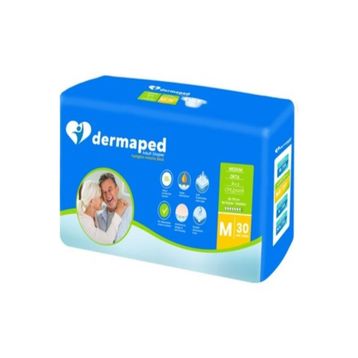 Dermaped Bel Bantlı M 30 Adet Hasta Bezi