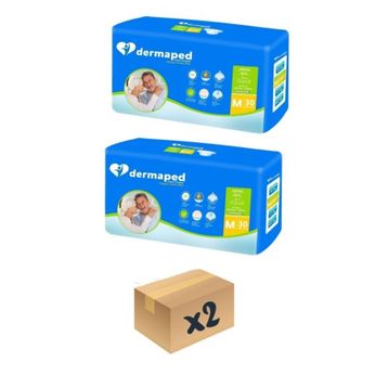 Dermaped Bel Bantlı Medium 2x30 Adet Hasta Bezi