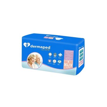 Dermaped Bel Bantlı XL 30 Adet Hasta Bezi