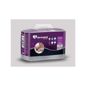 Dermaped Gece X-Large 120-170 cm 60 Adet Bel Bantlı Yetişkin Hasta Bezi