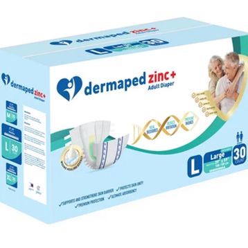 Dermaped Large 30 Adet Zinc Hasta Bezi