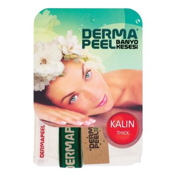 Dermapeel Kalın Floş Banyo Kesesi