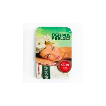 Dermapeel Kalın Floş Banyo Kesesi