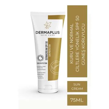 DermaPlus Md Dermacream Spf50 75 ml Renksiz Güneş Kremi