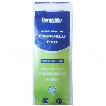 Dermateks 12x24 cm Pamuklu Ped