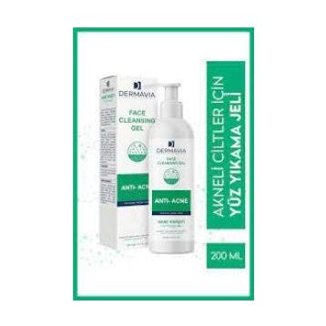Dermavia Akne Karşıtı 200 ml Yüz Yıkama Jeli